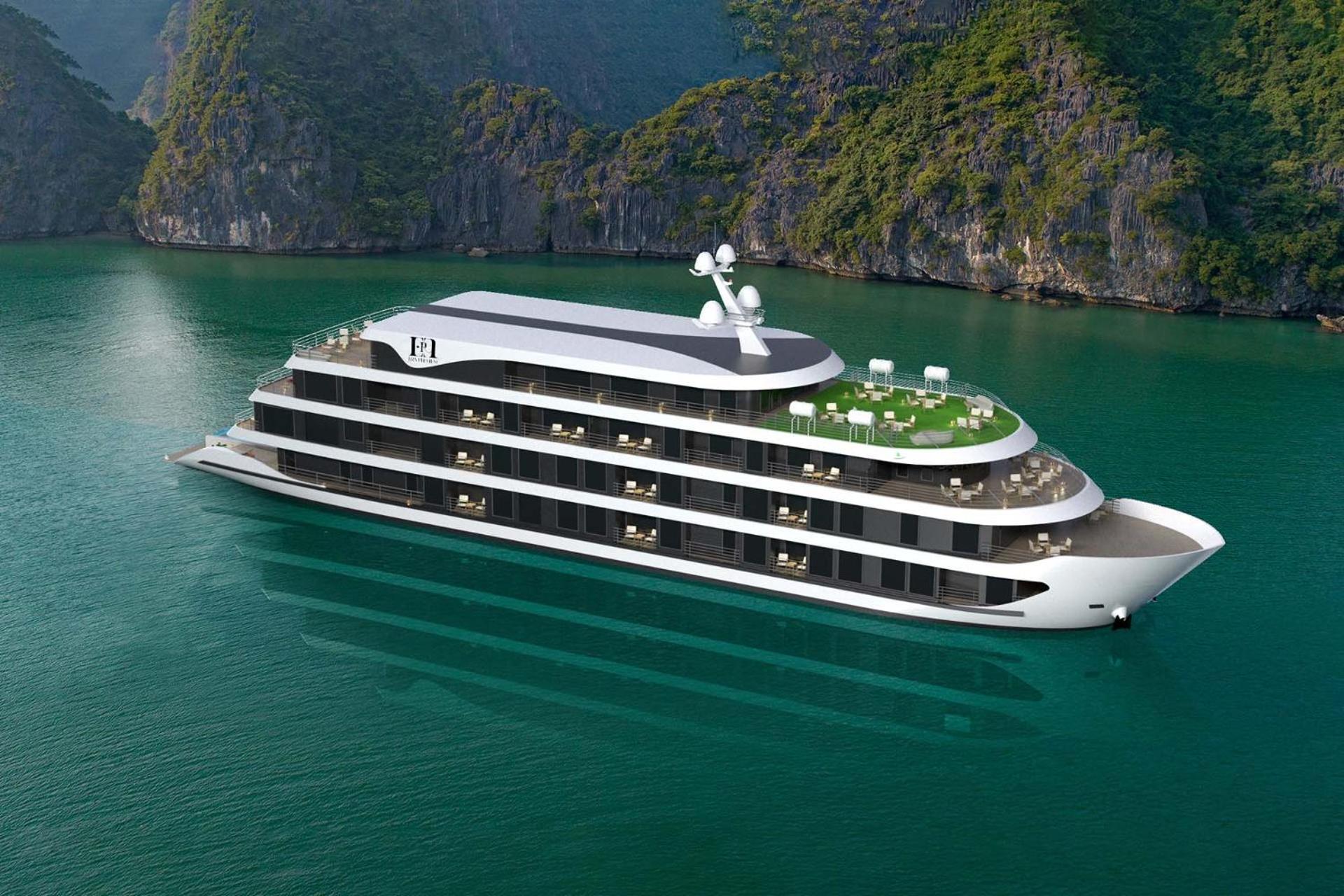 ホテル Era Premium Cruises Halong ハロン エクステリア 写真